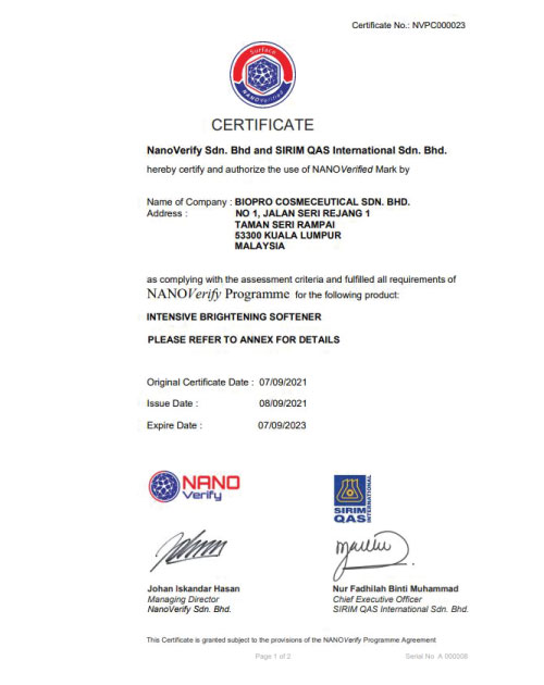 Nano-Certificate-Dermags-Softener